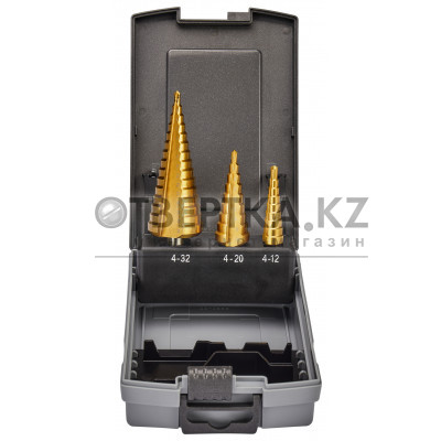 Набор ступенчатых свёрл HSS-TiN Makita D-46573