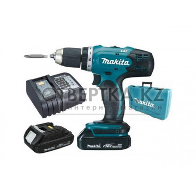 Аккумуляторная дрель-шуруповёрт Makita DDF453SYE(A)