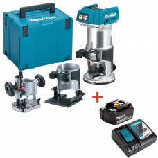 Электрофрезер Makita DRT50ZJX2+191A25-2 (BL1830B+DC18RC) в Алматы