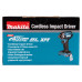 Винтовёрт ударный Makita TD003GZ