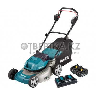 Аккумуляторная газонокосилка Makita DLM460PT2