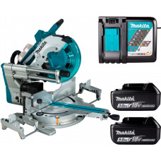 Аккумуляторная торцовочная пила Makita DLS211ZU+197280-8+191A25-2