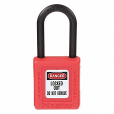 Диэлектрический замок навесной ZENEX MASTER LOCK 406RED Grainger 1TDC9 в Атырау