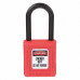 Диэлектрический замок навесной ZENEX MASTER LOCK 406RED Grainger 1TDC9