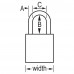 Замок навесной MASTER LOCK 47100953/A1106KABLU