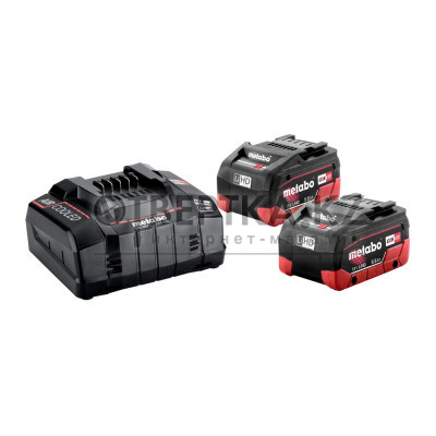 Энергокомплект METABO Basic-Set 2 x LiHD 5,5 Ah (685122000)