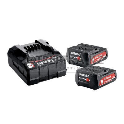 Энергокомплект METABO Basic-Set 12V 2 x 2,0 Ah (685300000)