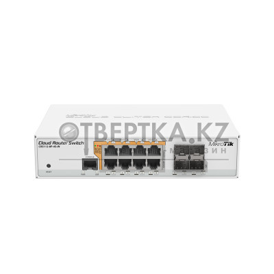 Коммутатор MikroTik CRS112-8P-4S-IN