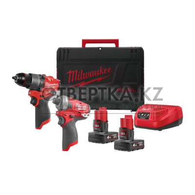 Набор инструментов Milwaukee M12 FPP2E2-402X (4933480594)
