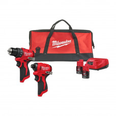 Набор инструментов Milwaukee M12 BLPP2D-202B 2-PC COMBO KIT IN2 (4933500139) в Астане