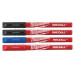 Ручки INKZALL Fine Tip (черный, синий, красный) 4 шт. Milwaukee 48223165