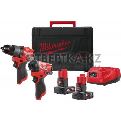 Набор инструментов Milwaukee M12 FPP2A2-602X 4933480588