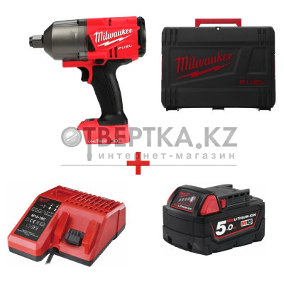 Гайковерт Milwaukee M18 ONEFHIWF12-0X ONE-KEY FUEL 1/2" (4933459726) + M18 B5 (4932430483) + М12-18С (4932352959)