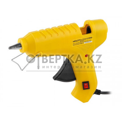 Пистолет клеевой MOLOT MGG 1140-1 в блистере 40 Вт, 11 мм, 6 г/мин 0323122