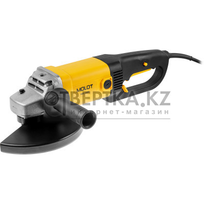 Двуручная углошлифмашина MOLOT MAG 2322 в кор. 1900 Вт, 230 мм, 6500 об/мин 1335590