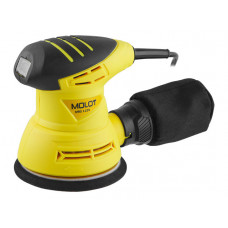 Эксцентриковая шлифмашина MOLOT MRS 1225 в кор. 250 Вт, 125 мм, 12000 об/мин в Караганде