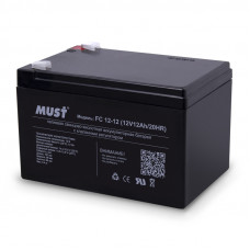 Аккумулятор MUST 12V/12Ah (152x99x96mm) в Кокшетау
