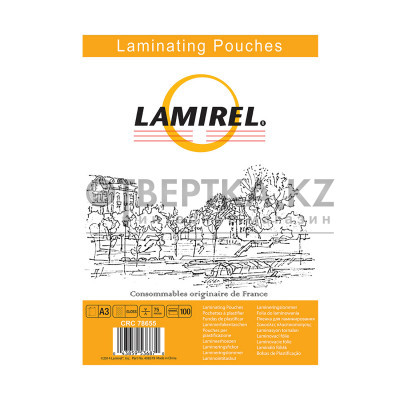 Пленка для ламинирования Lamirel LA-78655 А3, 75мкм, 100 шт. 31085