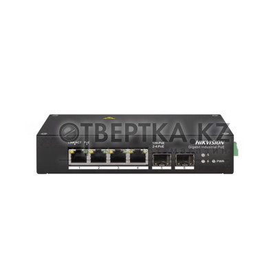 Коммутатор Hikvision DS-3T0506HP/No Power unit