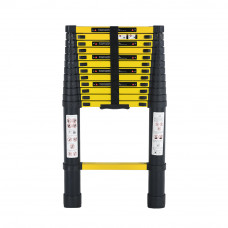 Лестница телескопическая односекционная 3,8 м Новая Высота KME1038Y в Алматы Лестница телескопическая односекционная 3,8 м Новая Высота KME1038Y в Алматы