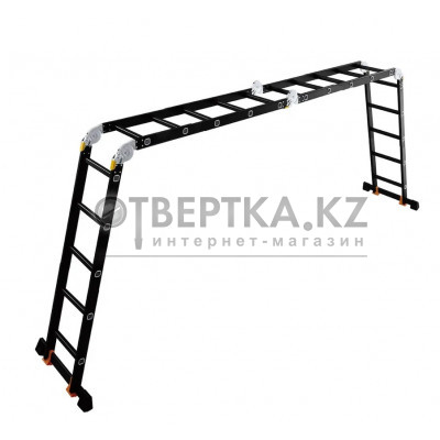 Лестница-трансформер алюминиевая 4х6, 6,9 м Новая Высота KMP406A