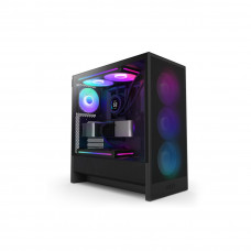 Компьютерный корпус NZXT H5 Flow RGB CC-H52FB-R1 Black без Б/П в Павлодаре