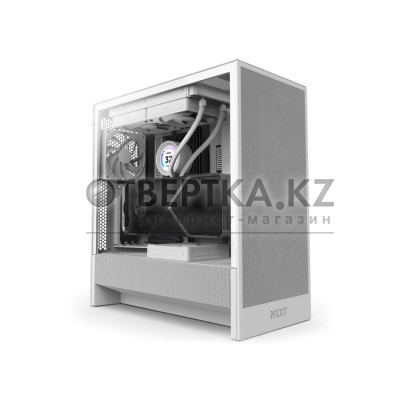 Компьютерный корпус NZXT H5 Flow CC-H52FW-01 White без Б/П