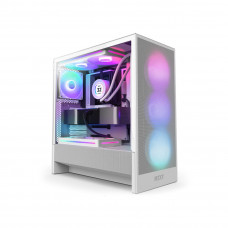 Компьютерный корпус NZXT H5 Flow RGB CC-H52FW-R1 White без Б/П в Павлодаре