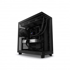 Компьютерный корпус NZXT H6 Flow CC-H61FB-01 Black без Б/П в Павлодаре