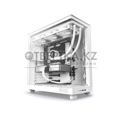 Компьютерный корпус NZXT H6 Flow CC-H61FW-01 White без Б/П