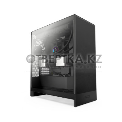 Компьютерный корпус NZXT H7 Flow CM-H72FB-01 Black без Б/П
