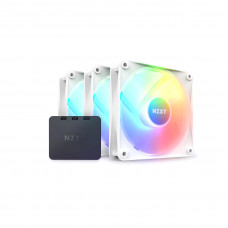 Комплект кулеров для компьютерного корпуса NZXT F120 RGB Core RF-C12TF-W1 White 3в1 в Костанае