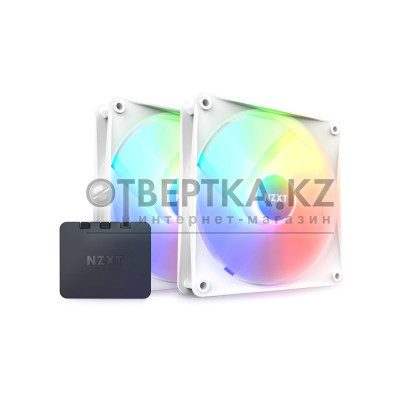 Комплект кулеров для компьютерного корпуса NZXT F140 RGB Core RF-C14DF-W1 White 2в1