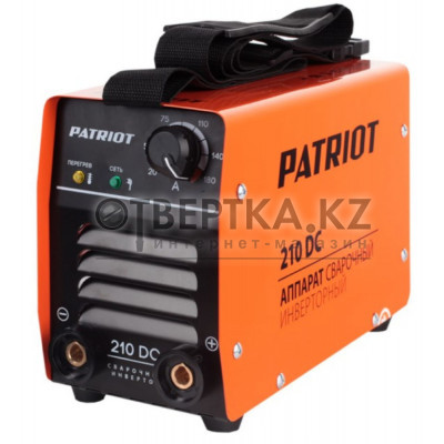 Аппарат сварочный инверторный PATRIOT 210DC MMA 605302518