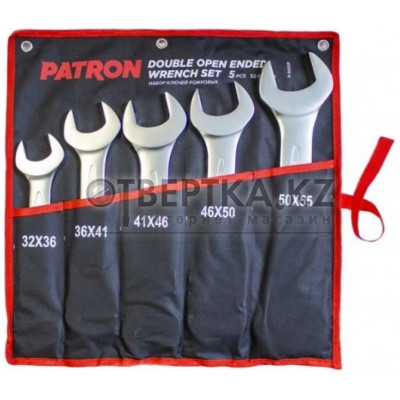 Набор ключей рожковых PATRON P-5052P