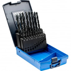 Набор сверл Pferd DRILL SET DIN338 HSSG N 1-10 STEEL 19PCS в Актау