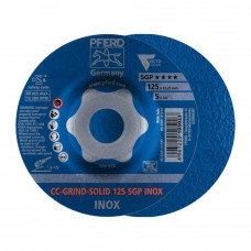 Круг шлифовальный Pferd CC-GRIND SOLID 125 SGP INOX в Алматы