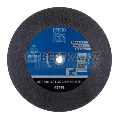 Круг отрезной Pferd 80 T 400-4,0 L SG CHOP HD STEEL/32,0 66324081