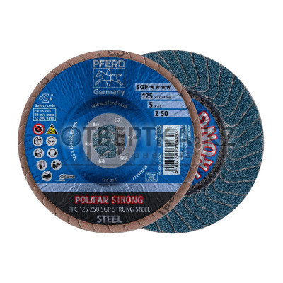 Круг шлифовальный Pferd PFC 125 Z 50 SGP STRONG STEEL 67788125