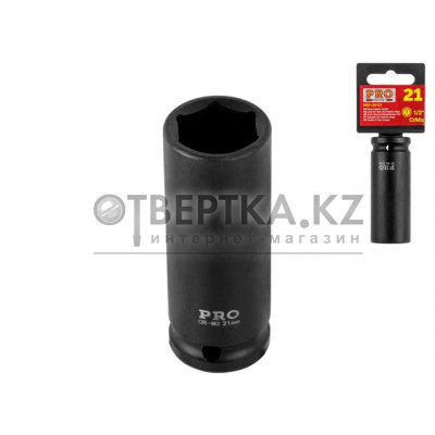 Головка ударная 1/2" 21мм 6гр. глубокая PRO STARTUL (PRO-30121)