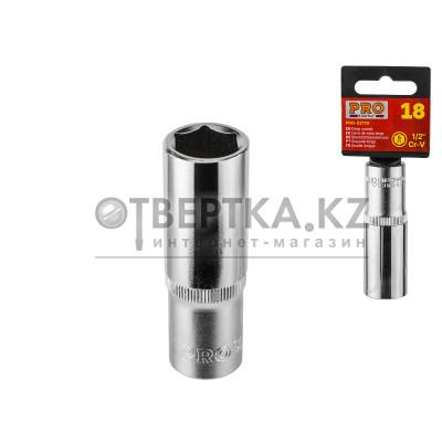 Головка 1/2" 16мм 6гр. глубокая PRO STARTUL (PRO-52116)