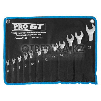 Набор ключей комбинир. 6-22мм 12шт PRO STARTUL GT (PRO-81212)