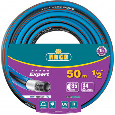 RACO EXPERT, 1/2″, 50 м, 35 атм, четырёхслойный, армированный, поливочный шланг (40302-1/2-50) в Уральске