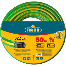 RACO CLASSIC, 1/2″, 50 м, 25 атм, трёхслойный, армированный, поливочный шланг (40306-1/2-50) в Уральске