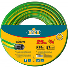RACO CLASSIC, 3/4″, 25 м, 20 атм, трёхслойный, армированный, поливочный шланг (40306-3/4-25) в Уральске