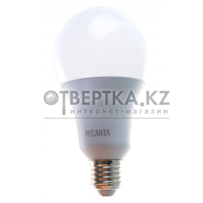 Лампа светодиодная Ресанта LL-R-A80-20W-230-4K-E27 76/1/22