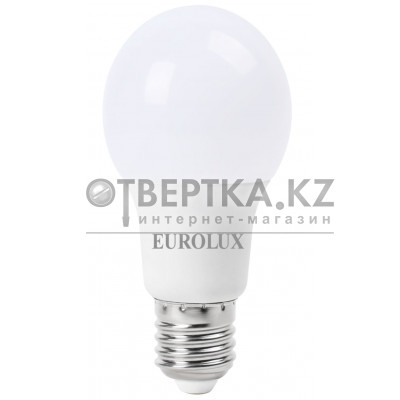 Лампа светодиодная Eurolux LL-E-A60-7W-230-2,7K-E27 76/2/11