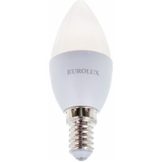 Лампа светодиодная Eurolux LL-E-C37-6W-230-4K-E14 в Атырау