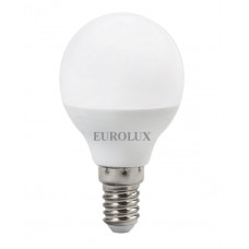 Лампа светодиодная Eurolux LL-E-G45-7W-230-2,7K-E14 в Шымкенте