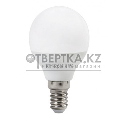 Лампа светодиодная Eurolux LL-E-G45-7W-230-2,7K-E14 76/2/5